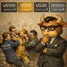 Minibull gold vs indices shift ratio edge
