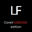LF CoreX usdcad edition trading robot logo