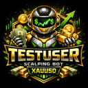 Testuser trading robot logo