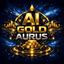 AI Gold Aurus trading robot logo