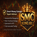 SMC King HK Complete Algo Trading System trading robot logo