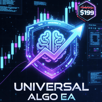 Universal Algo EA Conservative Strategy Tester result, 10.36% simulated ROI