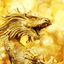 Gold ISO trading robot logo