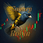 Black and Yellow Canary Robin Echelon trading robot logo