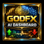 Godfx AI Dashboard trading robot logo