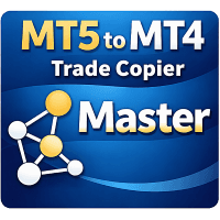 MT5 to MT4 Trade Copier I Master trading robot logo