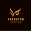 Predator hunting trading robot logo
