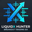 LiquidX Hunter trading robot logo