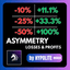 Asymmetry lnp trading robot logo