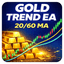 Gold Trend Moving Average Strategy trading robot logo