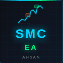 Ahsan SMC EA trading robot logo