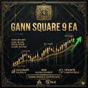 Gann Square 9 trading robot logo