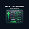 Floating Analytics Dashboard