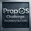 PropOS Challenge Workstation trading robot logo