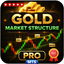 Gold Market Structure PRO MT5 trading robot logo