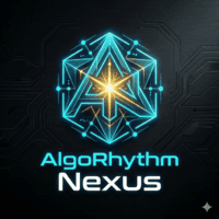 AlgoRhythm Nexus trading robot logo
