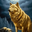 Golden Wolf trading robot logo