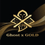 Ghost x Gold trading robot logo