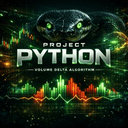 Project Python trading robot logo