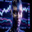 Sarah blue trading robot logo