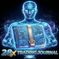 Trading Journal 28X Conservative Strategy Tester result, 11.08% simulated ROI
