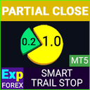 Exp5 Trail Partial Close PRO MT5 trading robot logo
