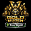 Gold Mugen trading robot logo