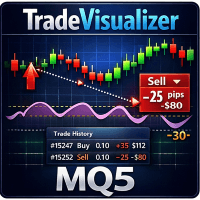 Trades Visualizer Aggressive Strategy Tester result, -28.34% simulated ROI