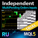Independent MultiPending Order Inputs T RU trading robot logo