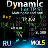 Dynamic Lot TP SL and Martingale Anti RU
