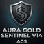 Aura gold sentinel v 14 trading robot logo