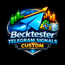 Telegram Bactester Custom trading robot logo