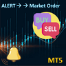 Alert Msg to Market Order MT5