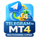 Telegram to MT4 MultiChannel Copier trading robot logo