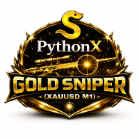 PythonX Gold Sniper Conservative Strategy Tester result, 11.53% simulated ROI