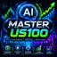 Master US100 trading robot logo