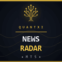 QuantXi News Radar trading robot logo