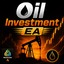 Oil investment trading robot logo