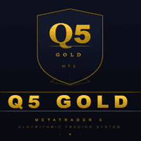 Q5 Gold trading robot logo
