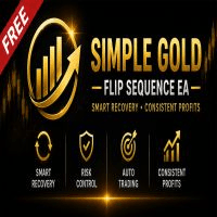Gold Flip for MetaTrader 5 Conservative Strategy Tester result, 11.68% simulated ROI