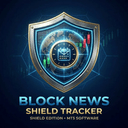 Block News Tracker Shield Edition trading robot logo