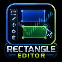 Rectangle editor trading robot logo