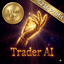 Trader AI trading robot logo