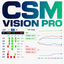 CSM Vision Pro trading robot logo