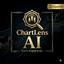 ChartLens AI trading robot logo