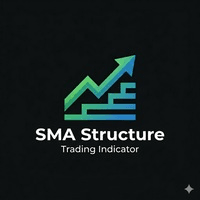 SMA structure trading robot logo