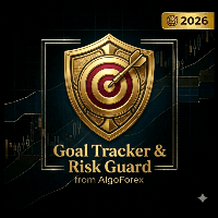 Goal Tracker abd Risk Guard trading robot logo