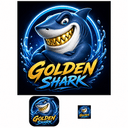 Golden Shark bot trading robot logo