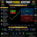 Trader manuel assistant trading robot logo
