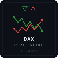 Dax Dual Engine Light Aggressive Strategy Tester result, -26.99% simulated ROI